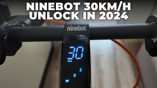 Ninebot 30 km/h unlock 2024 - increase the speed for Ninebot F2/MAX G30/MAX G2 (Using Xiaodash App)