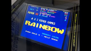 【A37 FEVER RAINBOW】懐かしのポーカーゲーム生配信#1