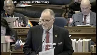 Iowa Republican brings ivermectin, COVID \