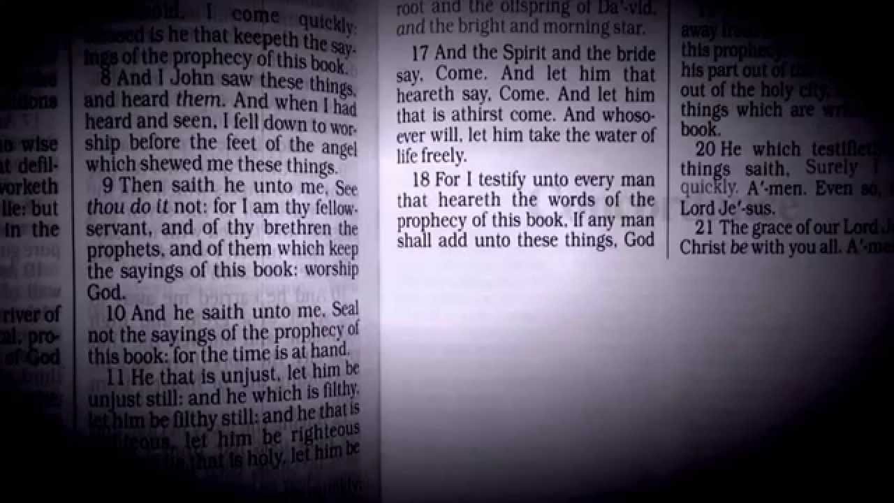 Revelation Chapter 22 Youtube