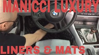 Manicci Luxury Custom Fitted Floor Liners And Premium Mats!! Interior  VLOG # 6 FINAL!!