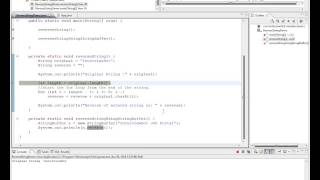REVERSE A STRING USING JAVA DEMO
