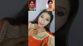 Akshra  vs Naira makeup look#shorts #shortvideo
