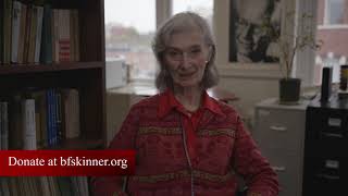 Julie Vargas, President of the B. F. Skinner Foundation, appeals to viewers