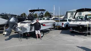 All new Chaparral 19 SSI Outboard pre delivery sea trial with idealboat.com