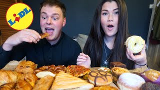 trying the *entire* bakery from LIDL | taste test!