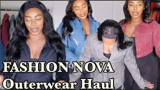 Fashion Nova Outerwear Haul! 🔥 Cozy Jackets & Bold Coats You NEED This Season!