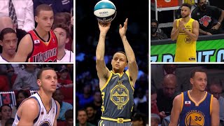 Stephen Curry 3pt Contest History (2010, 2013, 2014, 2015, 2016, 2019, 2021)