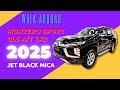 2025 Mitsubishi Montero Sport GLS AT 4X2  (Jet Black Mica)