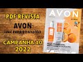 PDF Revista AVON Campanha 10 | 2022 (link para download)