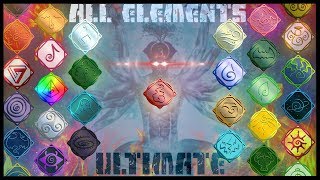 ROBLOX- Elemental Battlegrounds: All Elements Ultimate Showcase + Explanation (1/3)