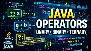 Stop Confusing Java Operators! Unary, Binary & Ternary Explained Simply 🚀