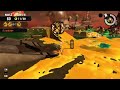 splatoon3打工：螃蟹坦克按r鍵的大砲可以一擊必殺炸彈魚的弱點