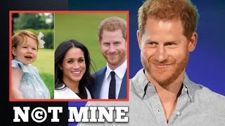 NOT MINE! Angry Harry sends Meghan p@rking as doctors r£veal Lilibet is not his d@ughter