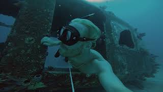 freediving the wrecks of Majuro in the Marshall Islands