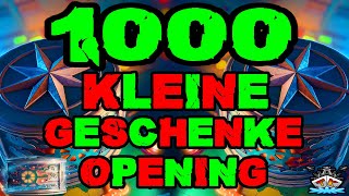 1000 KLEINE GESCHENKE OPENING 😱😱😱 \