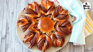 Braided Nutella Star Bread