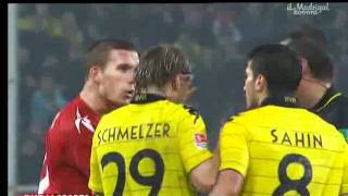 Lukas Podolski VS. Nuri Sahin