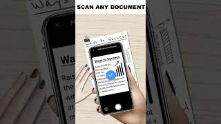 Scan Documents on iPhone #Shots