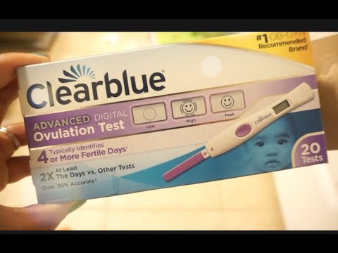 How To Get Pregnant|Clearblue Advanced Digital Ovulation Test| Live ...