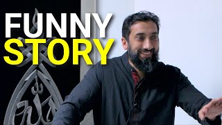 Hilarious and Funny Story By Nouman Ali Khan - Bayyinah