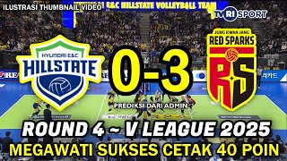 🟢 Disiarkan LIVE TVRI Sports | HYUNDAI HILLSTATE VS RED SPARKS | ROUND 4 | Megawati MVP ❓ Ilustrasi