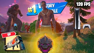 Fortnite Godzilla Update Gameplay | High Elimination On PS5 120 FPS | Chapter 6 Season 1