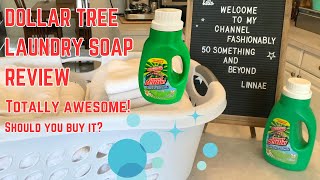 Dollar Tree Totally Awesome Laundry Soap Review #dollartree #laundrysoap #review #laundry Aug 9 2023