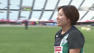 【第106回日本選手権】女子 ハンマー投 決勝2位 ●藤本 咲良●