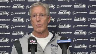 Pete Carroll on Working with Russell Wilson 2021-11-23