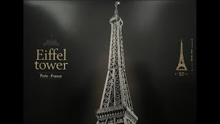 10001 pieces in 9 minutes! | Eiffel Tower | Lego Icons | Speed Build | AFOLCyril