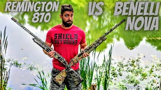 Remington  vs Benelli,  870 vs Nova, 12 Guage shotgun comparison