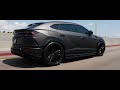 blacked out lamborghini urus hybrid forged hf 7