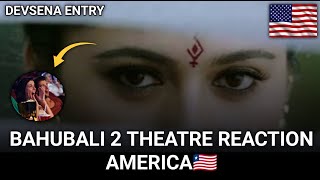 Bahubali 2 Theatre Reaction Los Angelas | Devsena Entry