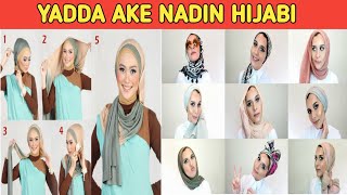 (Hijab Tutorial) Koyi Yadda Ake Nadin Hijabi.