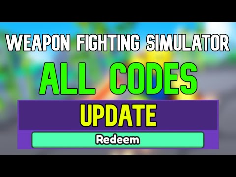 New Weapon Fighting Simulator Codes Roblox Weapon Fighting Simulator Codes (April 2024)