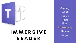 Microsoft Teams Accessibility Immersive Reader