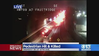 Pedestrian Killed On Highway 99 For Second Night In A Row