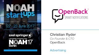 Openback - NOAH17 Berlin Startups