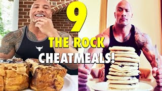 9 Dwayne "The Rock" Johnson EPIC CHEAT MEALS on Sunday!