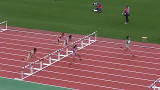 H30　南関東　女子100mH　予選1組