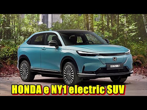 Meet The New HONDA E:NY1 Electric SUV - The HR-V Goes Fully Electric ...