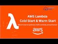 AWS Lambda cold and warm start | AWS Lambda Tutorial | Lambda Performance Tuning | AWS Lambda
