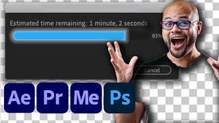 How to Export Transparent Video in Adobe After Effects, Premiere Pro, Media Encoder, Photoshop GIFS