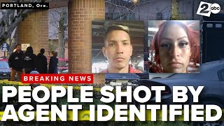 2 people shot by federal agent in Portland identified, police arrest 6 protesters at ICE facility