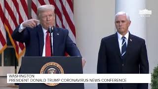 President Donald Trump coronavirus news conference (April 27, 2020)