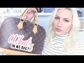 What's In My Bag - Louis Vuitton Alma PM ♡ Stefy Puglisevich