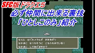 #ドラクエ5 で100%仲間にする裏技紹介　Introduction of tricks to make 100% friends in Dragon Quest 5