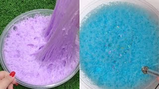 Bubbly slime - satisfying slime ASMR video compilation