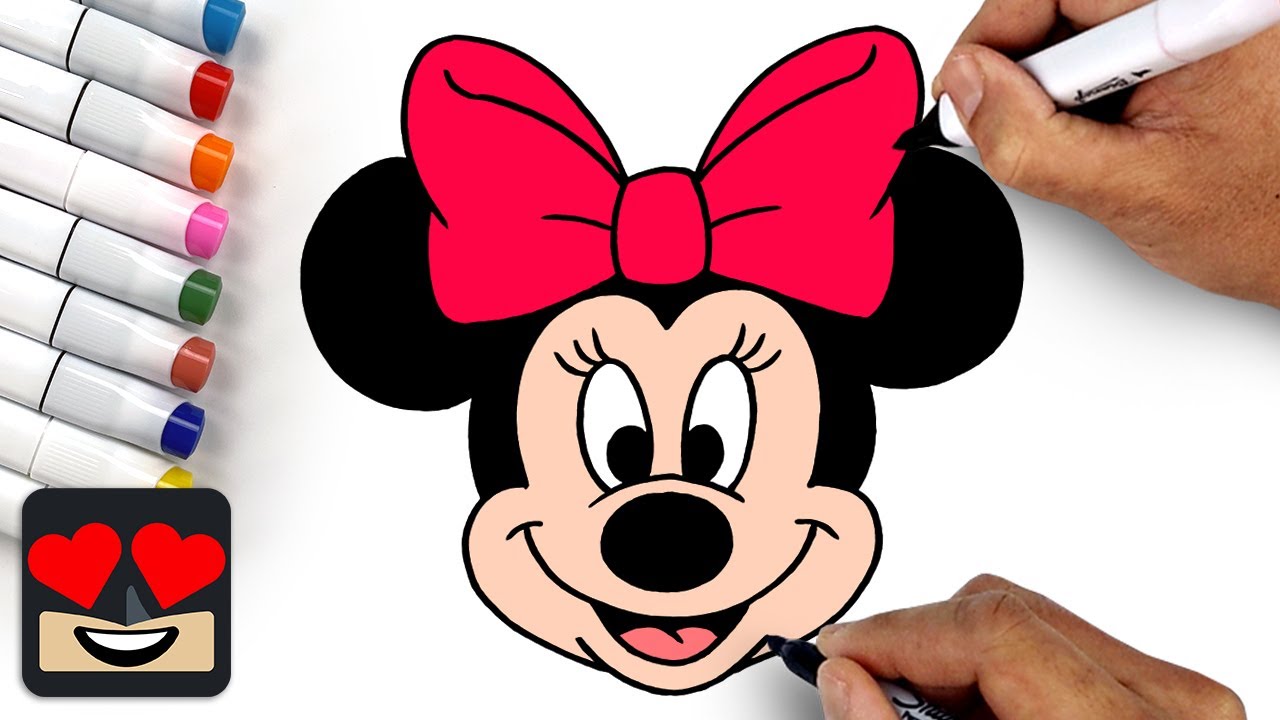 Pictures Of Minnie Mouse To Draw Easy Step By Step Easy Infoupdate Org